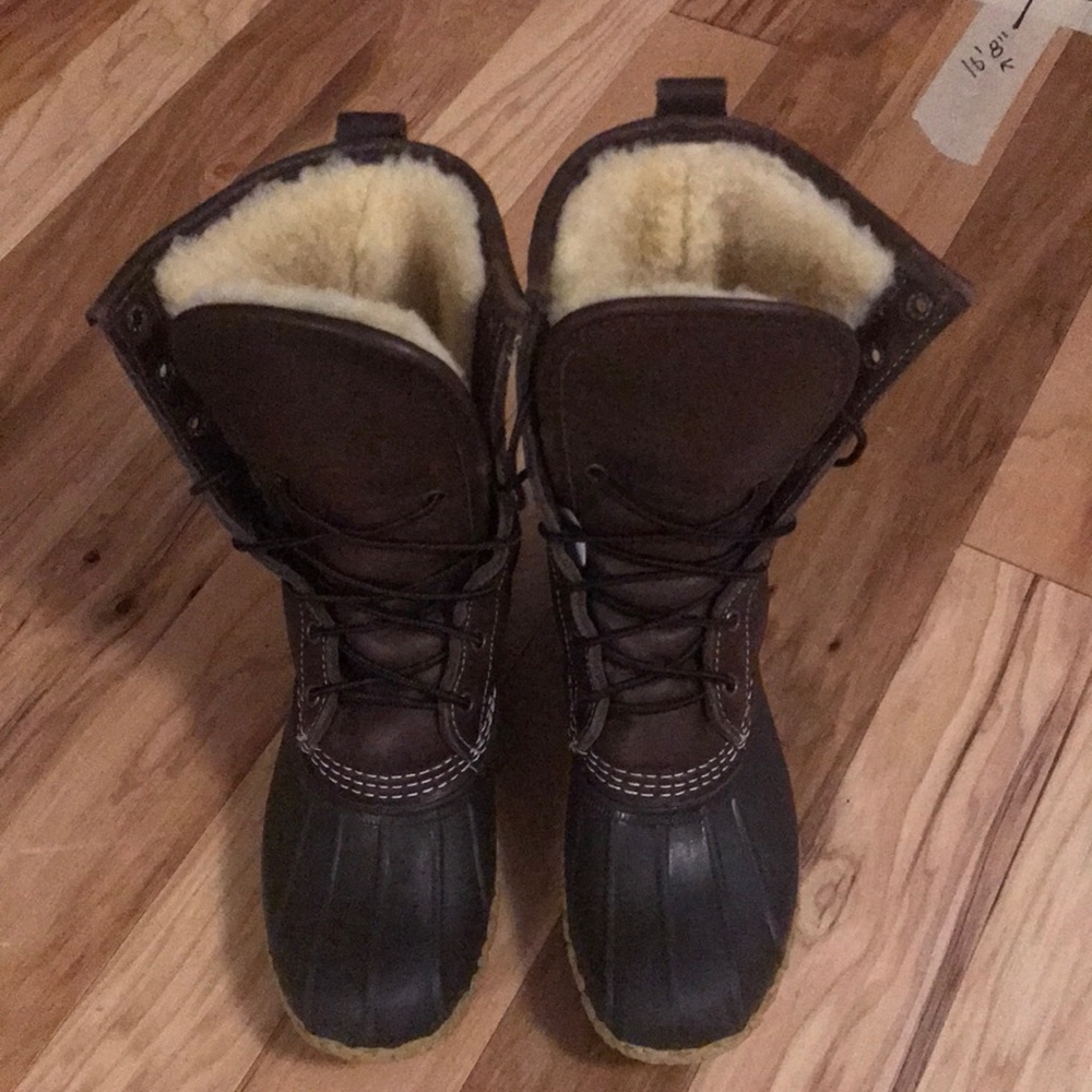 Women’s Bean Boots - Size 6, Brown